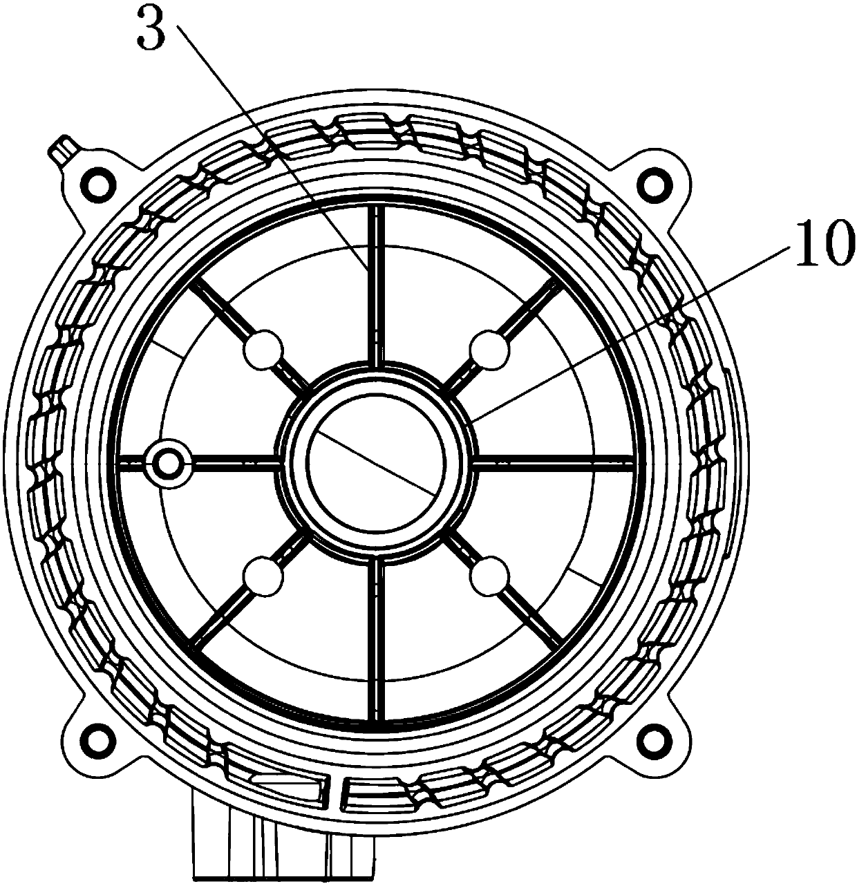 Multi-layer sealed motor shell