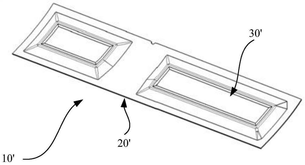 Skin structure for wing, aircraft having skin structure and method for mounting skin structure