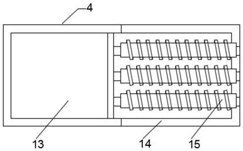 An energy-saving traction device applied to river vessel traction