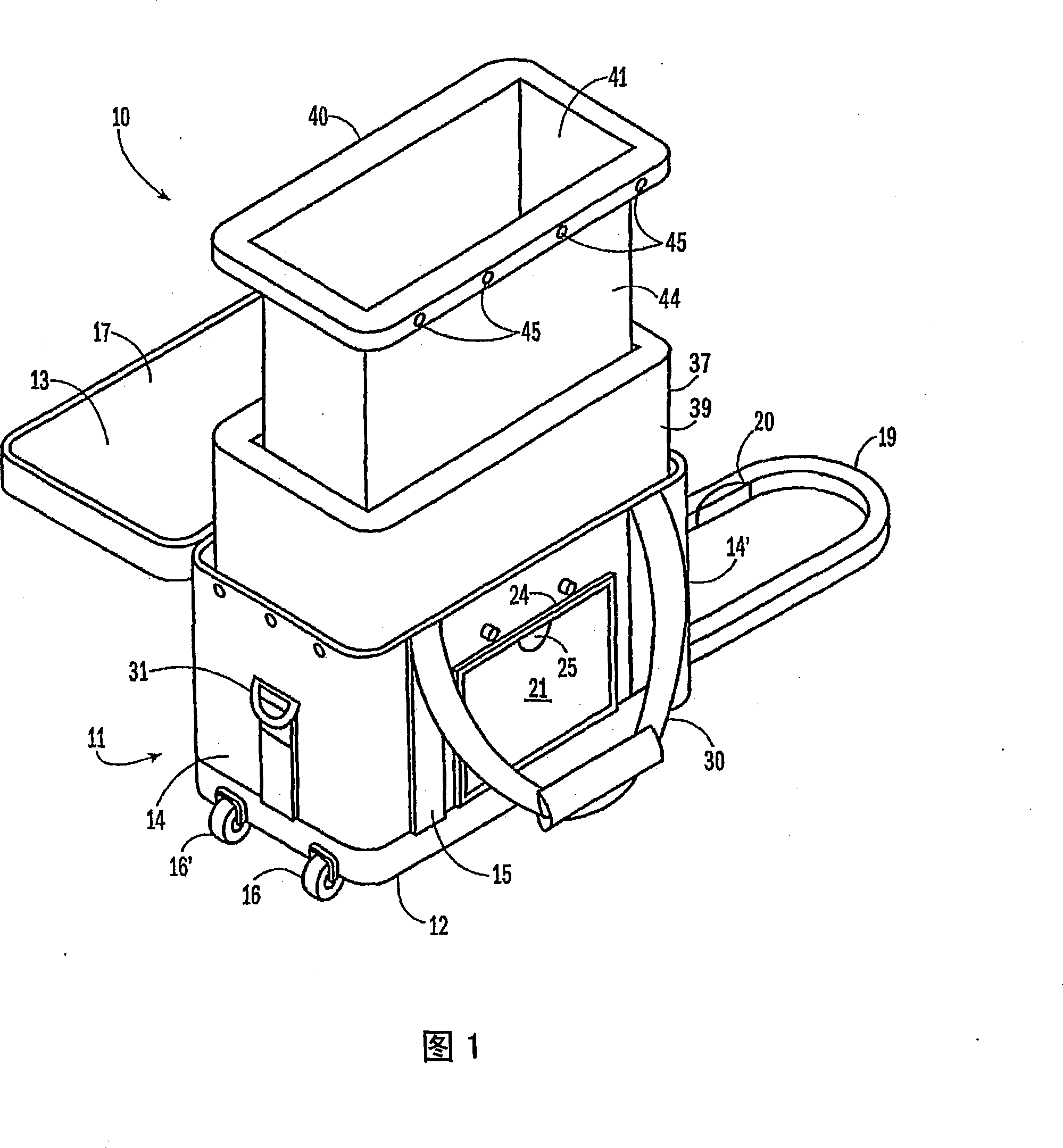 Container for transporting temperature controlled items
