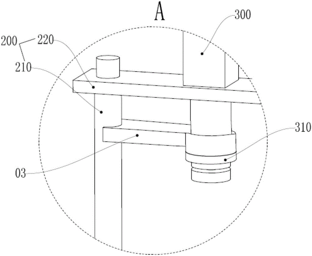 Device for detecting variable-force impact performances of hydraulic buffer
