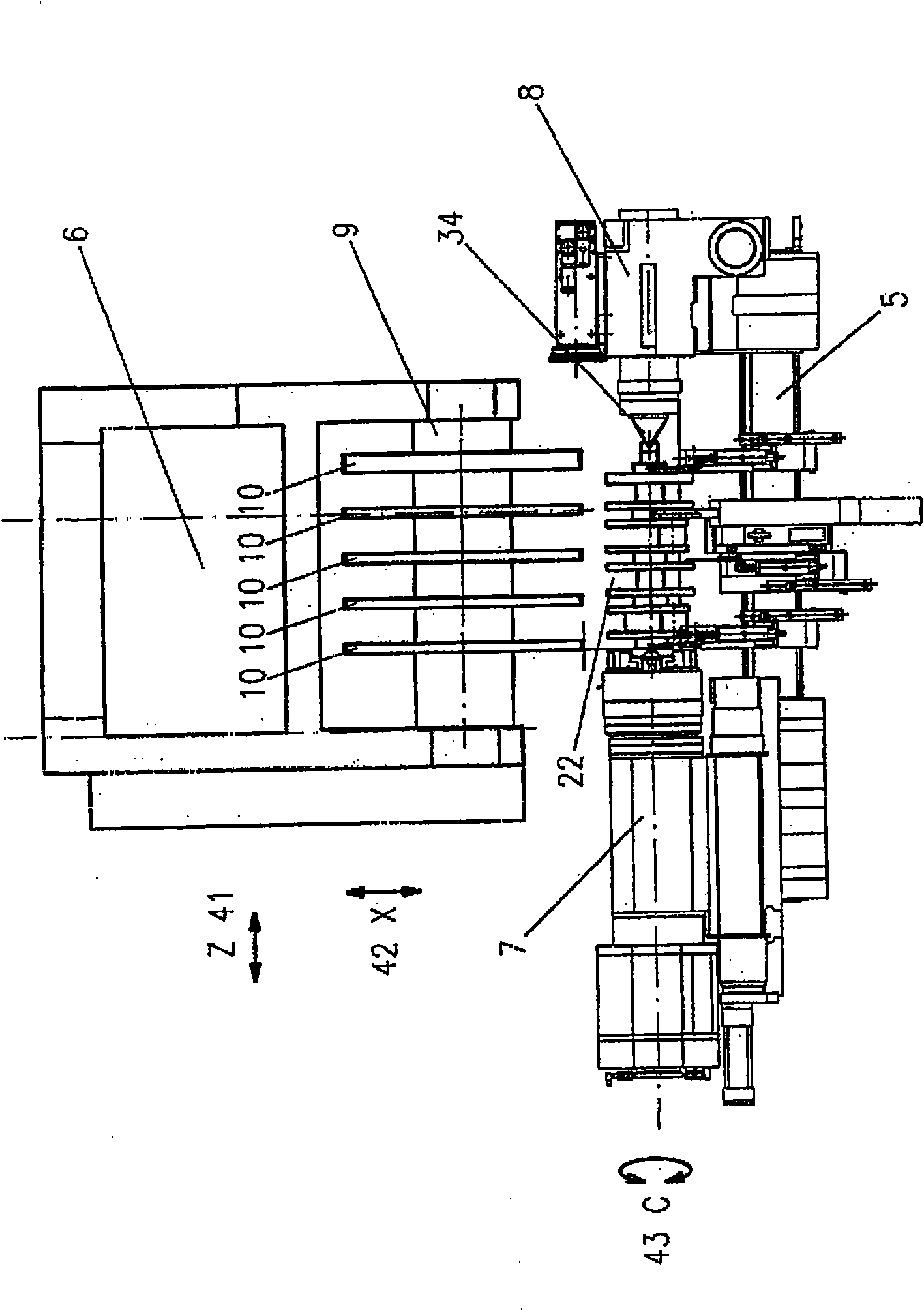 Grinding center and method for the simultaneous grinding of multiple crankshaft bearings