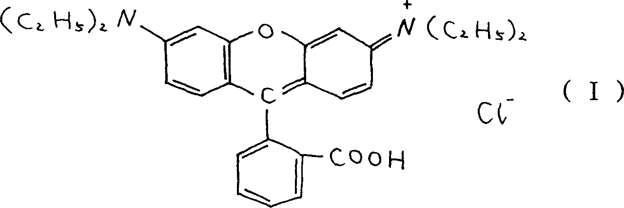 Prepn of rhodamin B