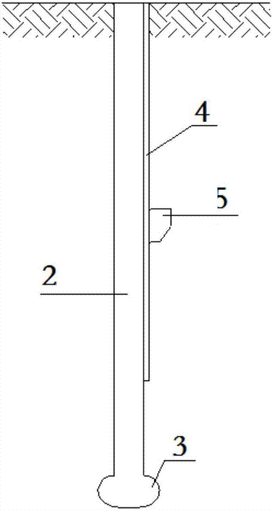 Construction method of a shaft-type underground parking garage