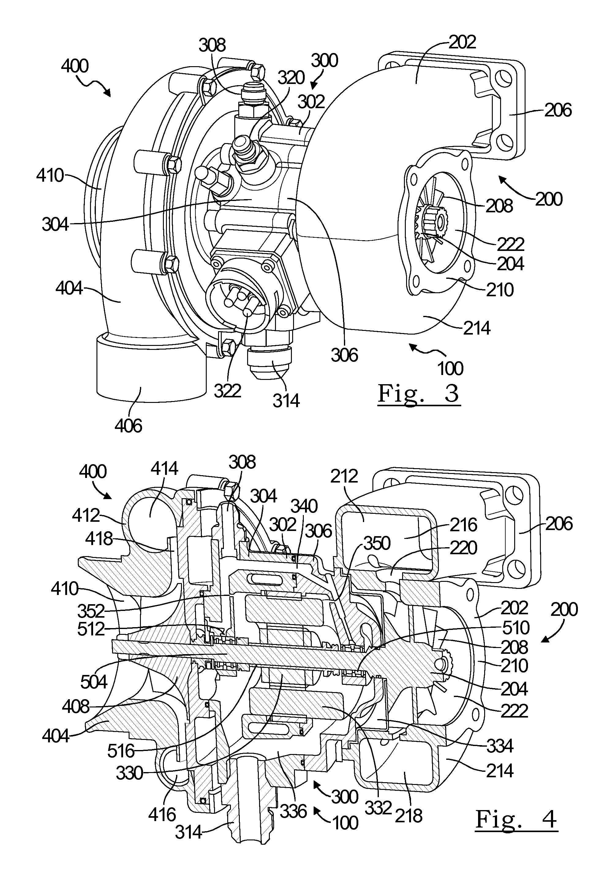 Cooling an electrically controlled turbocharger