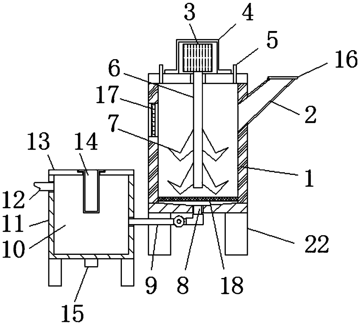 Environment-friendly plant nutrient making device for gardens