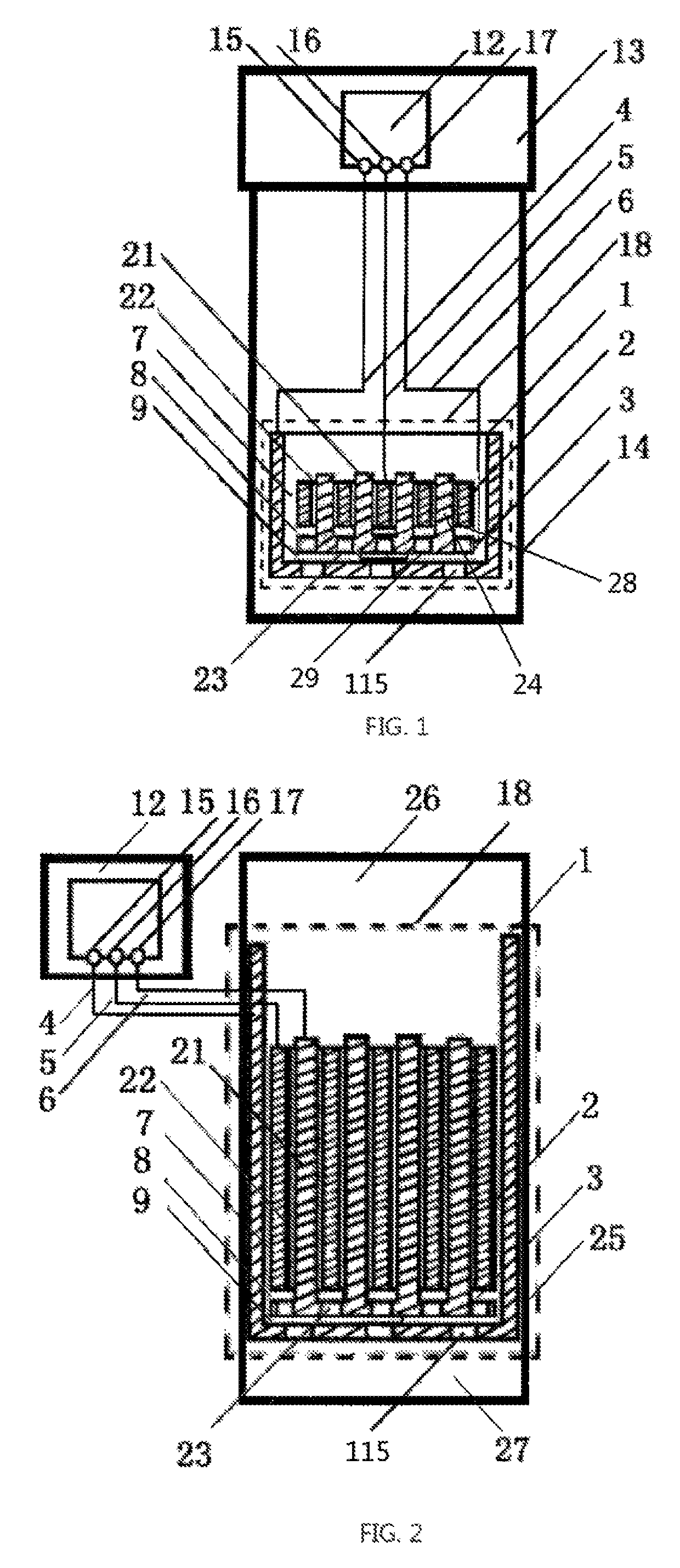 Simple and efficient electrolysis method and device for making electrolyzed water from pure water