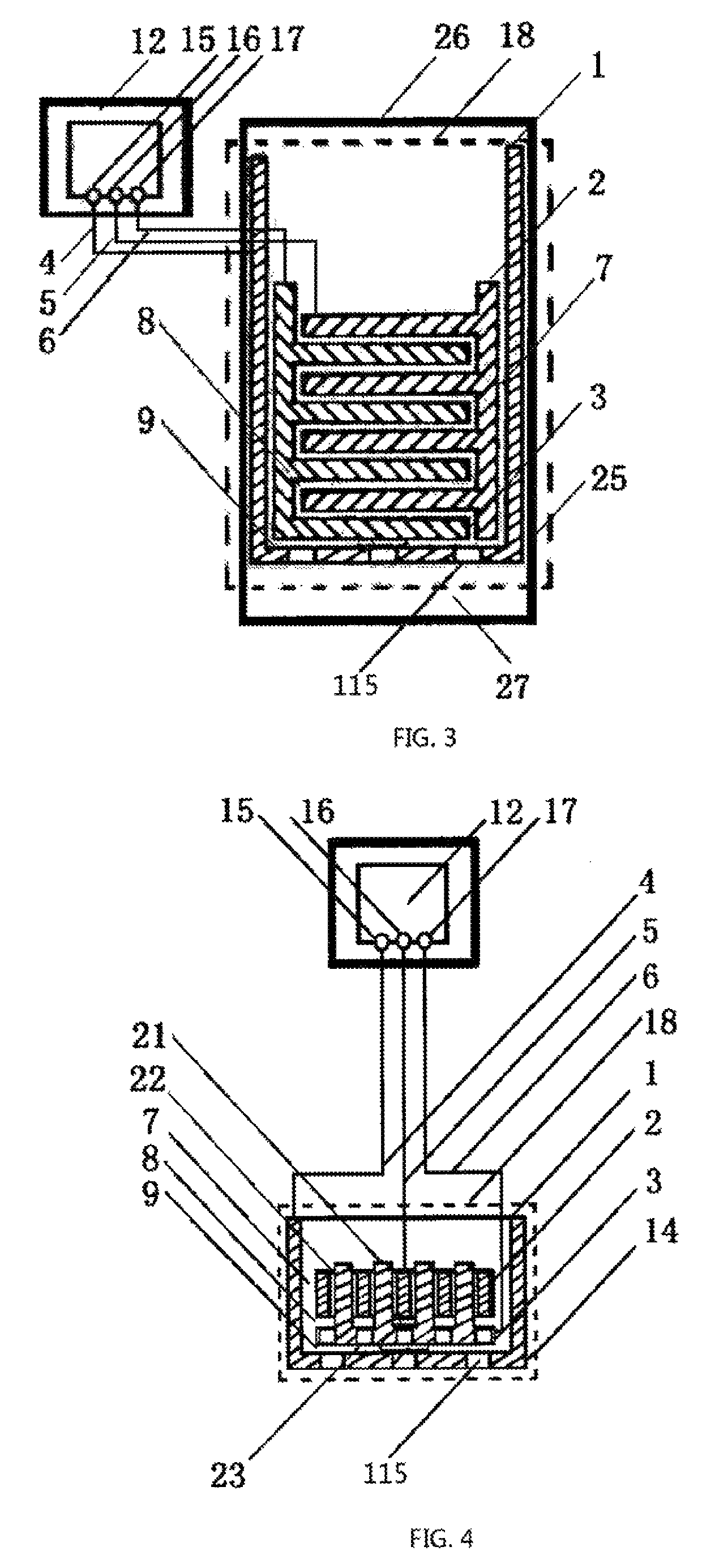 Simple and efficient electrolysis method and device for making electrolyzed water from pure water