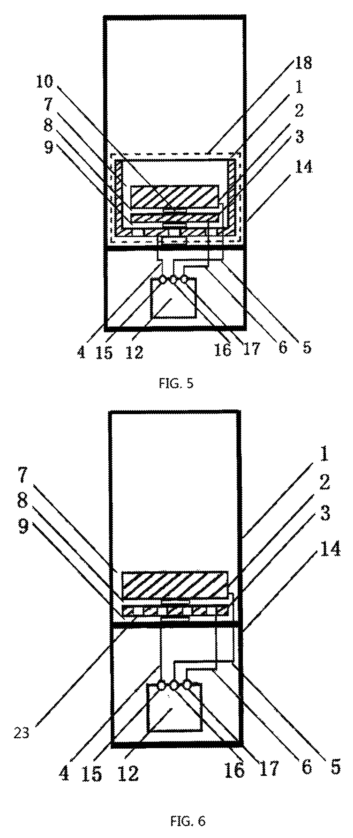 Simple and efficient electrolysis method and device for making electrolyzed water from pure water