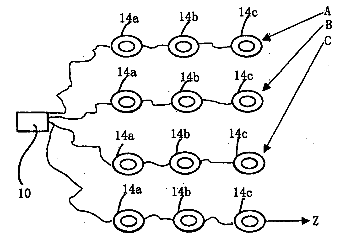 A method of remediating contaminated water and apparatus for the same