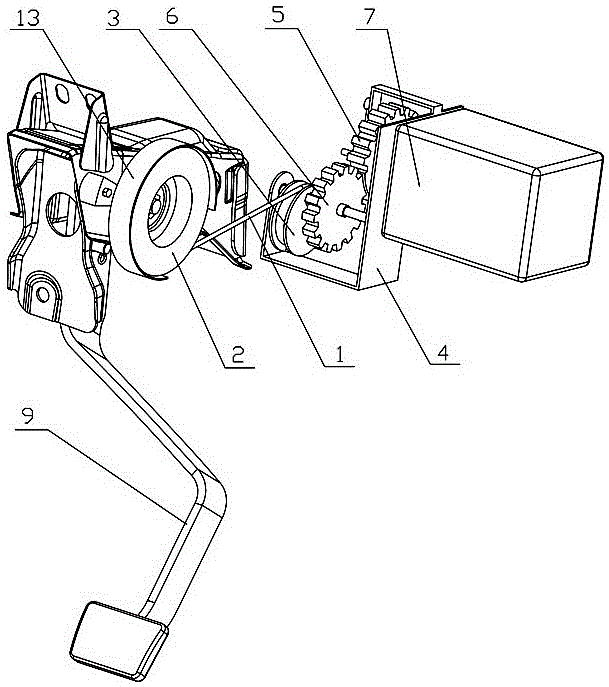 Self-lifting device for starting clutch pedal of manual transmission vehicle