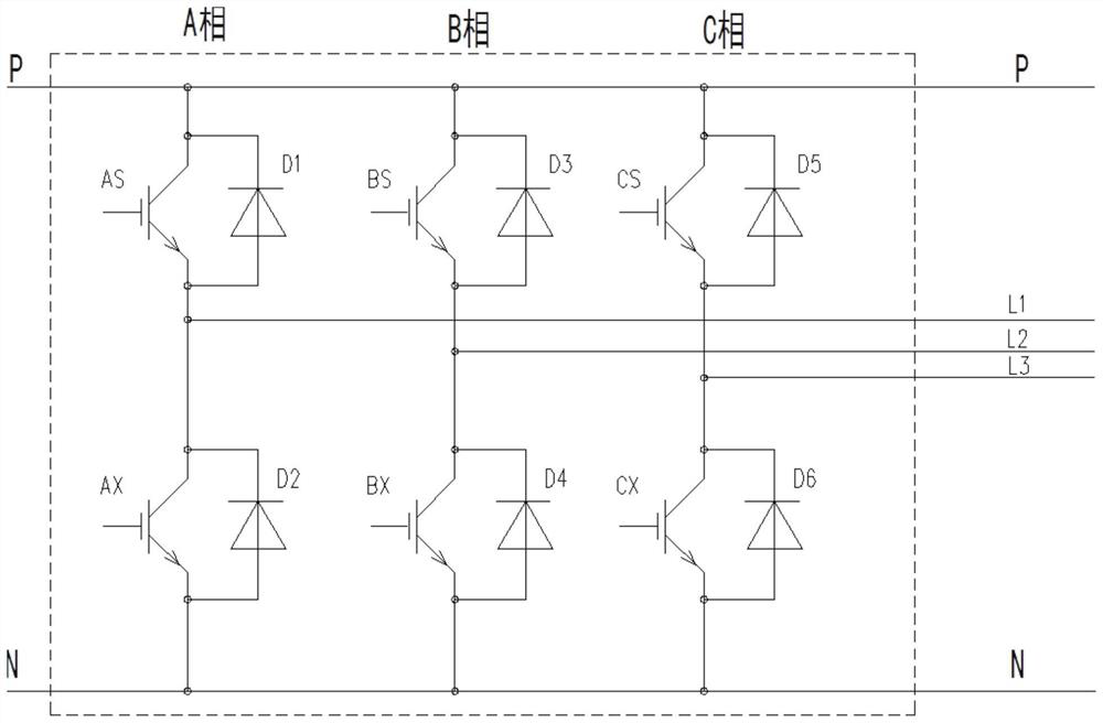 Converter module function detection device and method