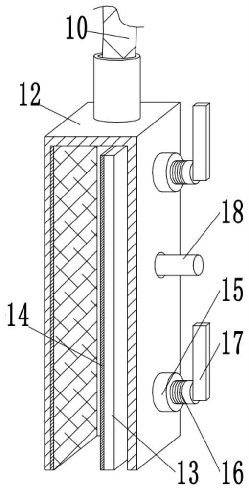 Cable pre-tensioning device for power construction