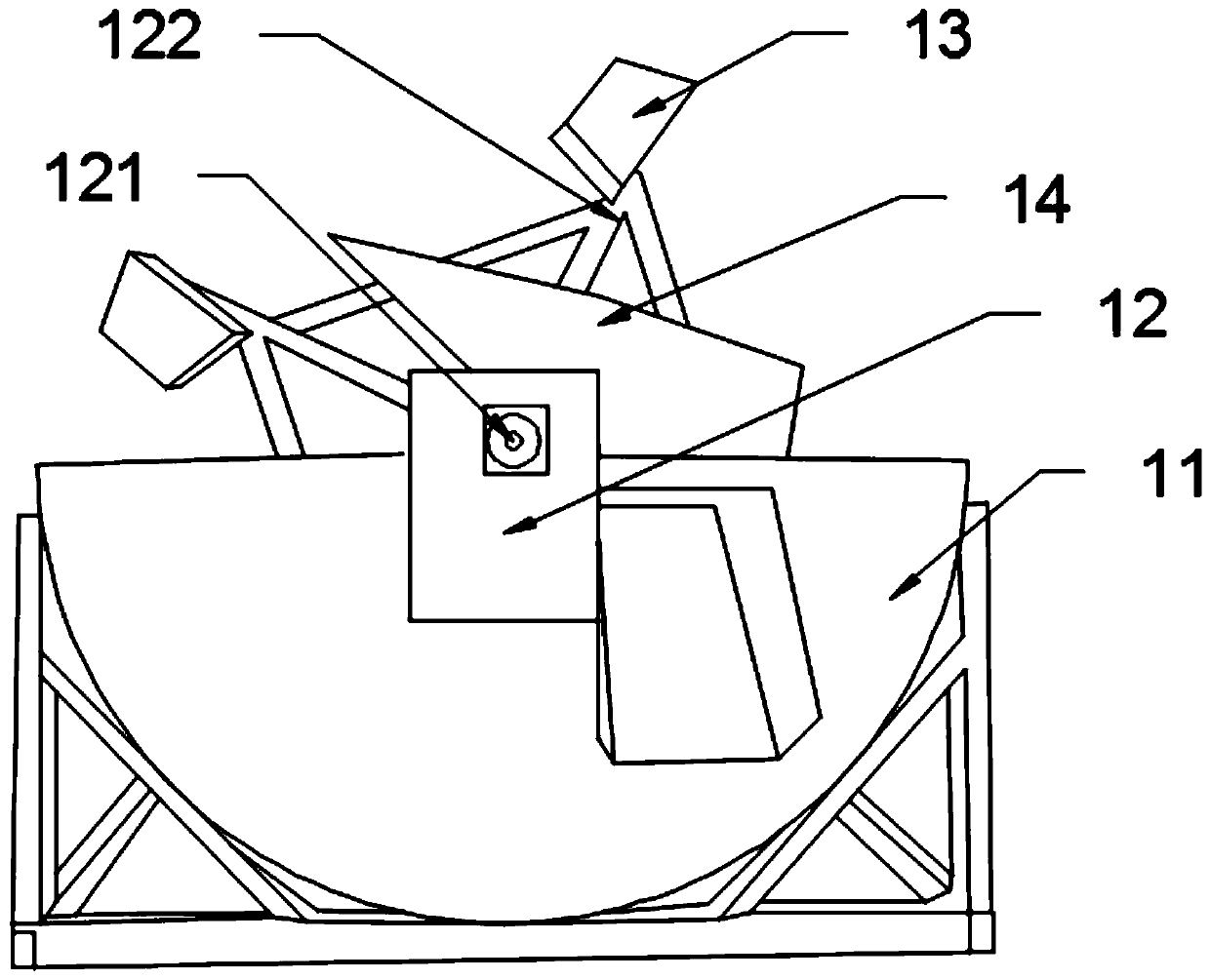 Quantitative subpackaging device