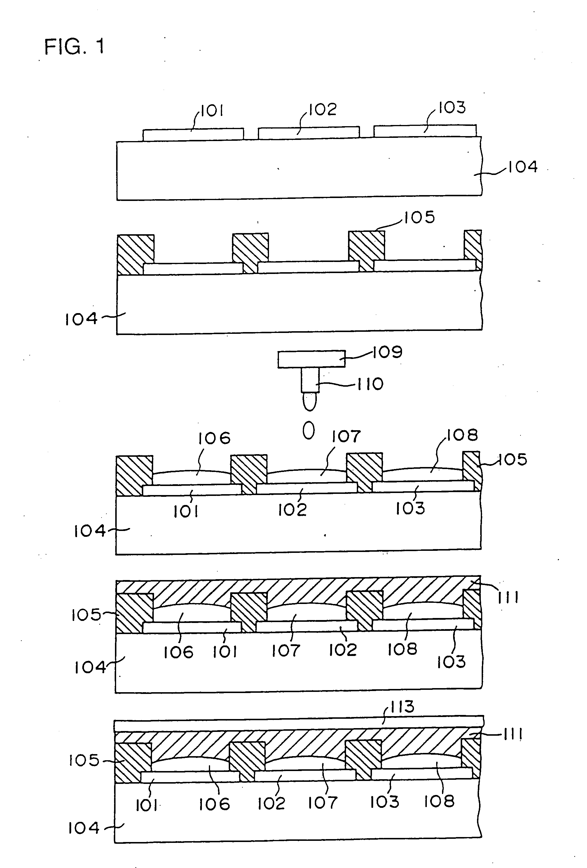 Composition for an organic el element and method of manufacturing the organic EL element