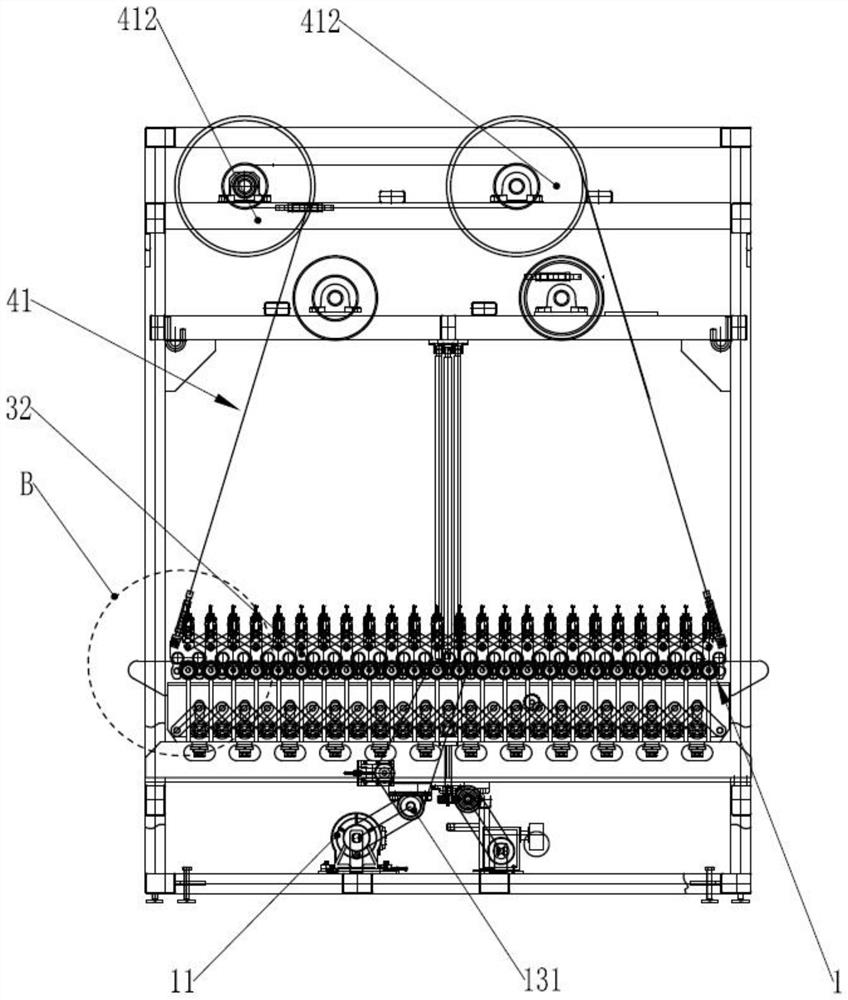 Glass toughening bent upper roller way structure which is reliable and stable in forming