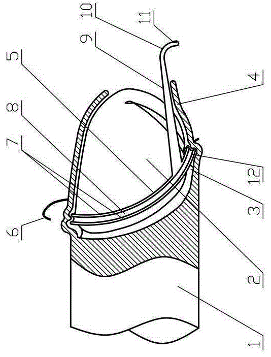 Novel prepuce band ligation device