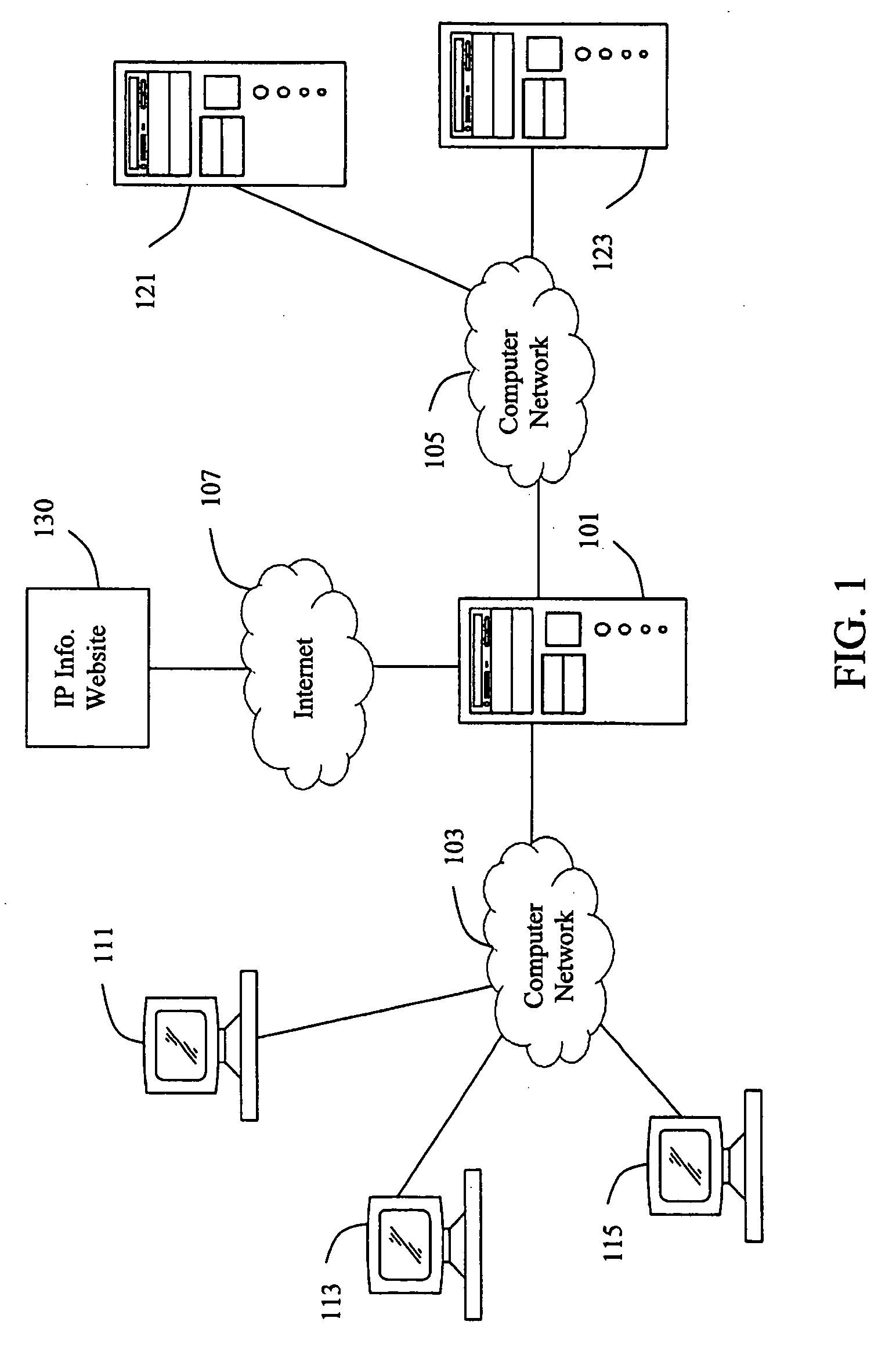 System and method for displaying patent classification information