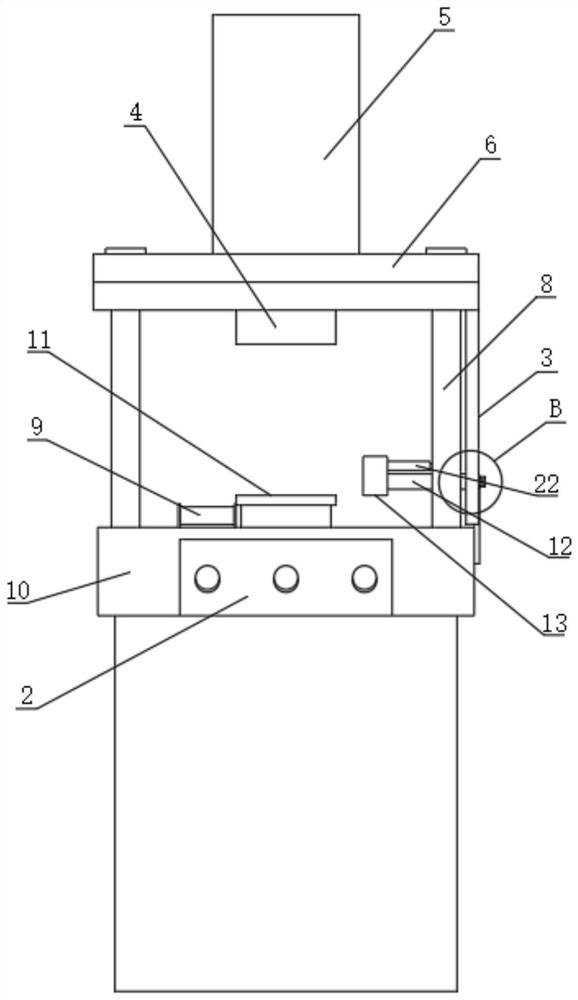 Pre-flattening device of film capacitor winding machine