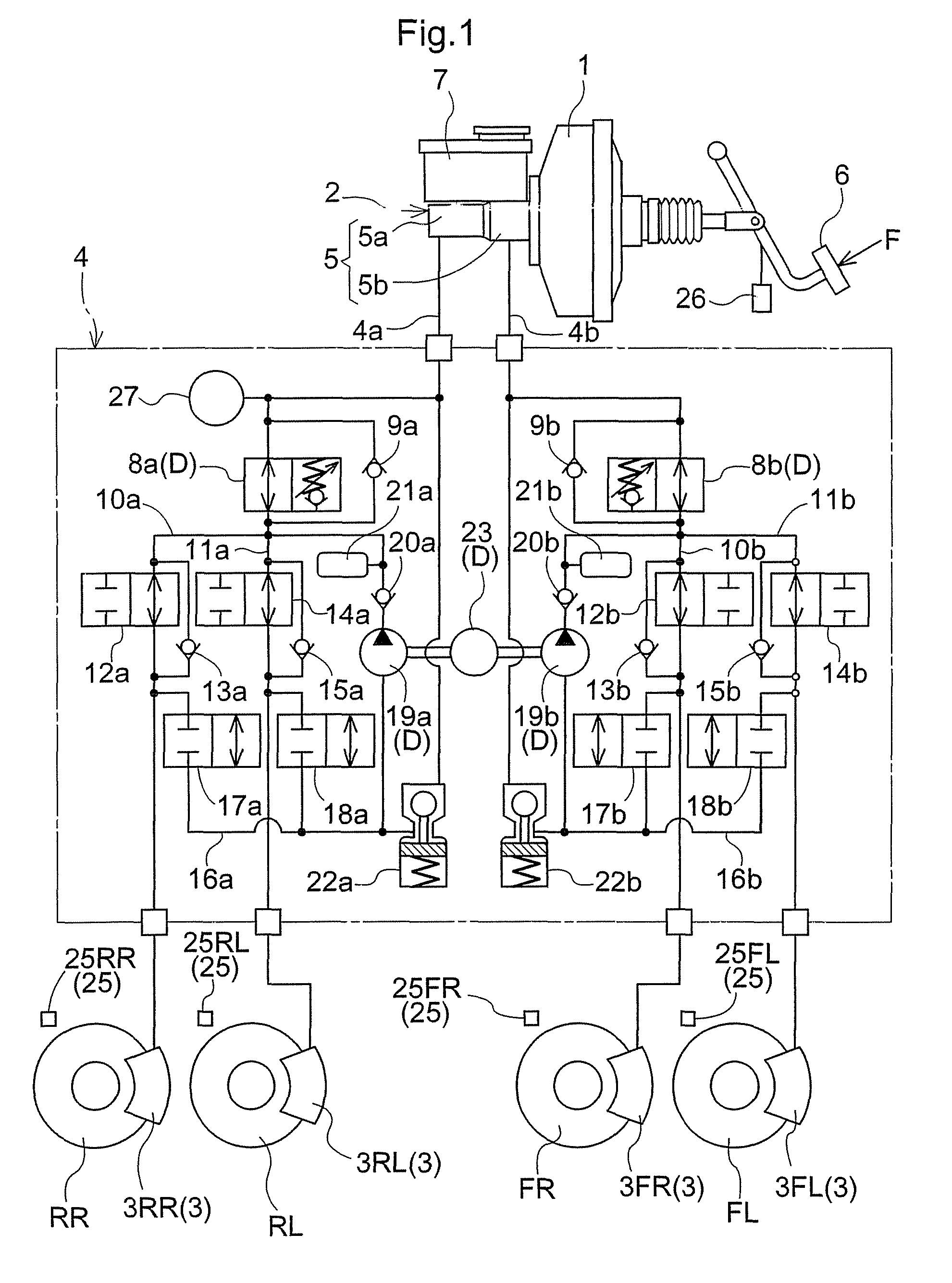 Braking control device