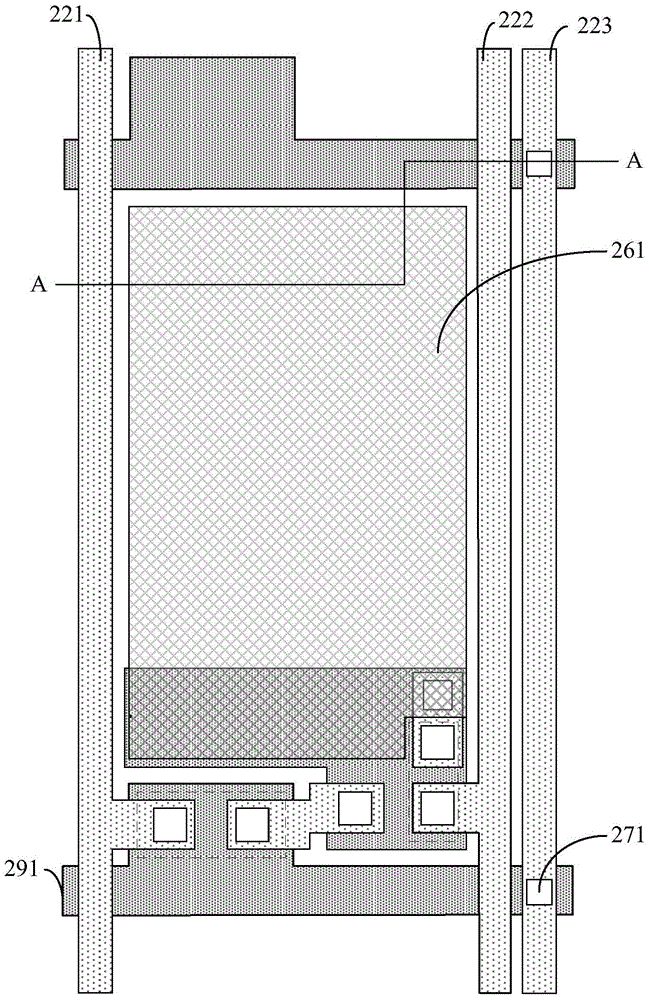 amoled array substrate and display device