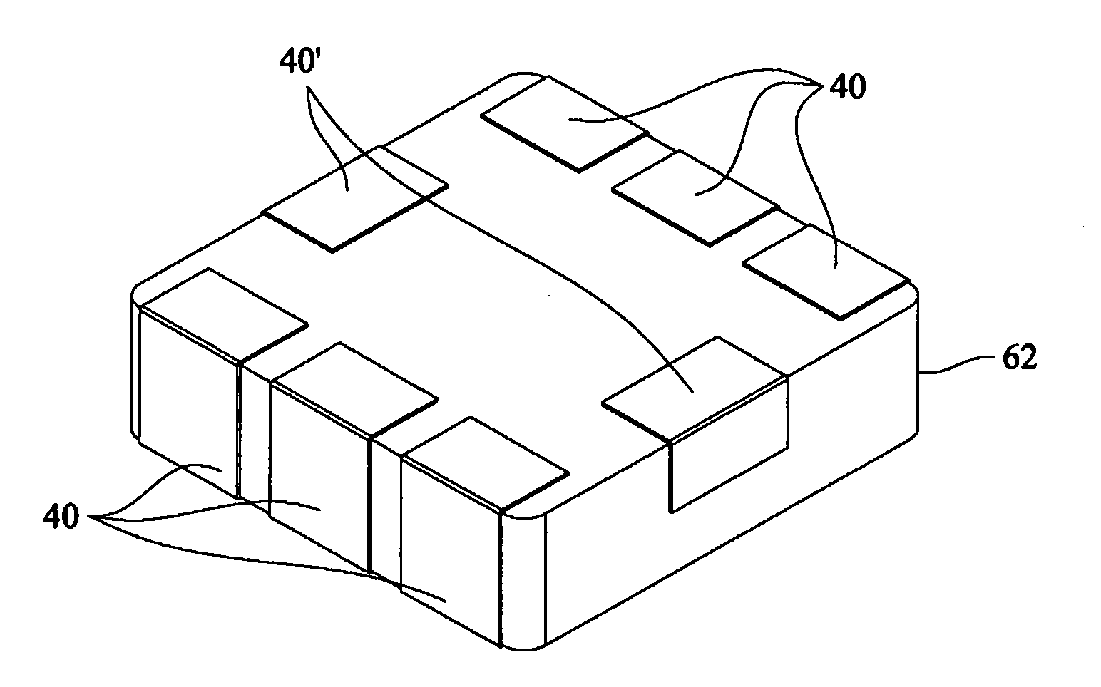 Assembled circuit and electronic component