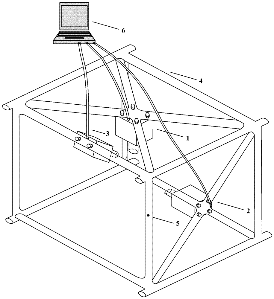 Device and method for locating fish trajectories over dams based on video signals