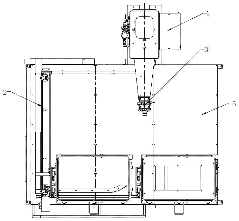 CNC control based control system device for projection welding machine