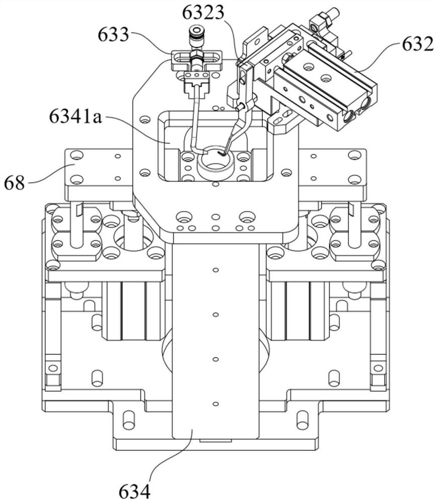 An ear-folding and straightening mechanism