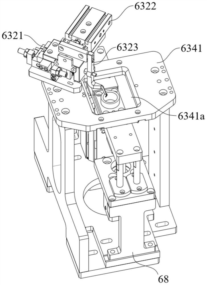 An ear-folding and straightening mechanism