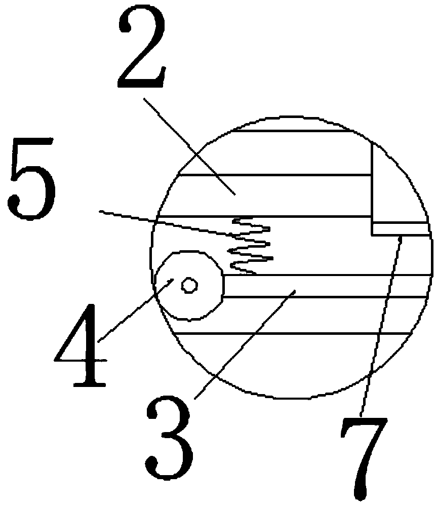 Dust-settling device for civil engineering