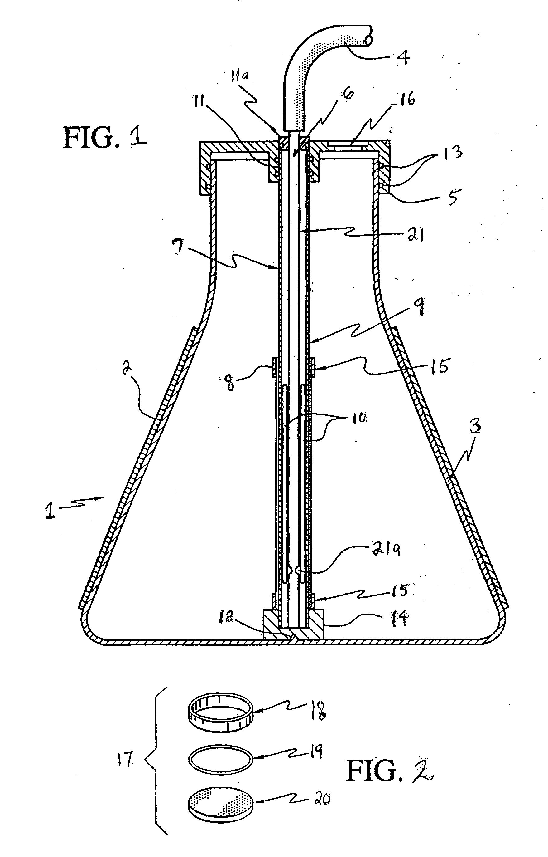 Apparatus for demineralizing osteoinductive bone