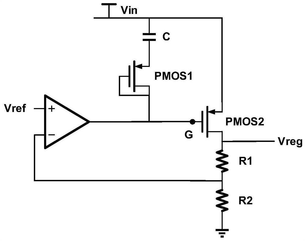 Novel clamping structure for clamping Vgs of PMOS