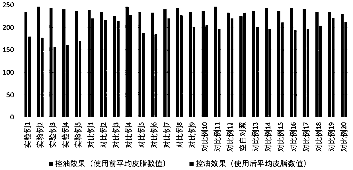 Mild sebum controlling acne removing composition and preparation method thereof