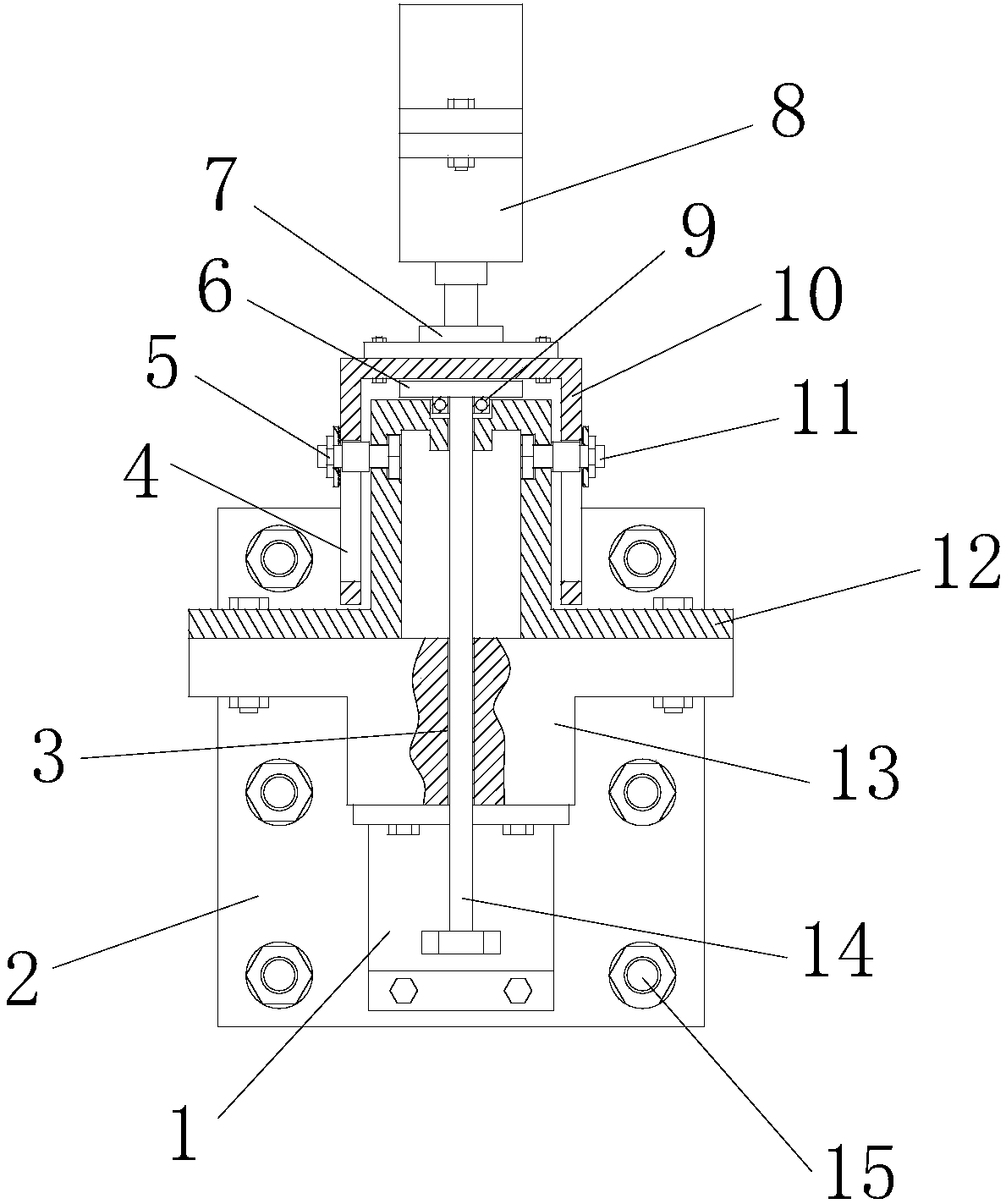 Efficient anti-loose supporting and hanging device facilitating pipeline installing and adjusting