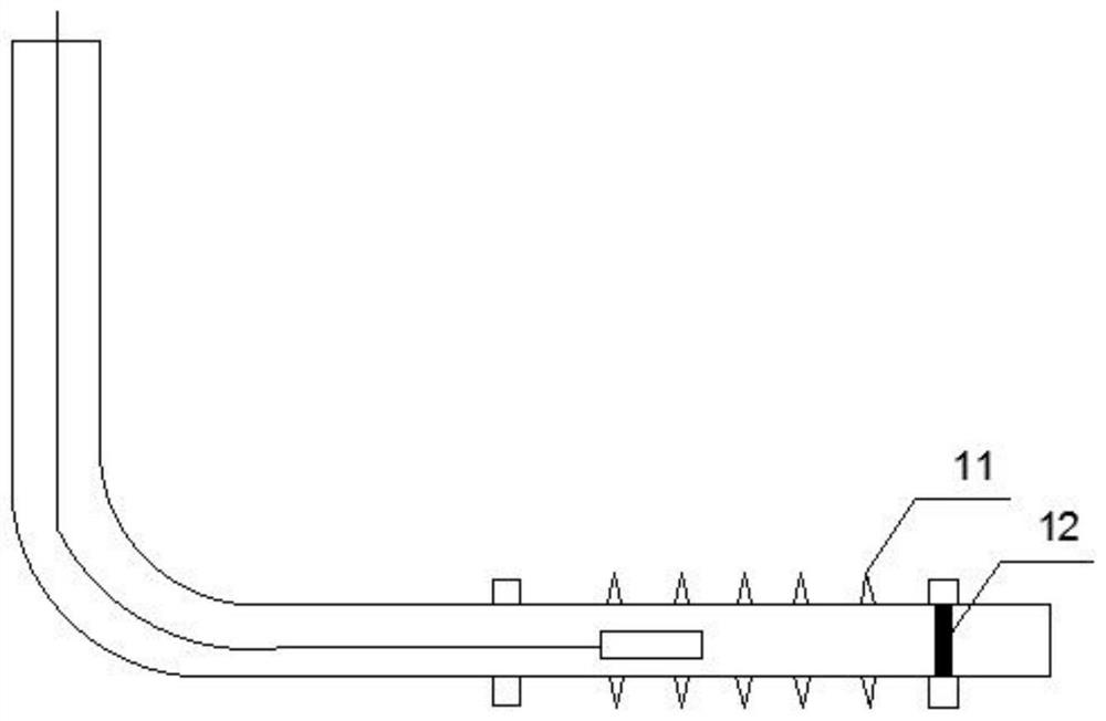 Preset casing pipe segmented valve type staged fracturing method and special tool thereof