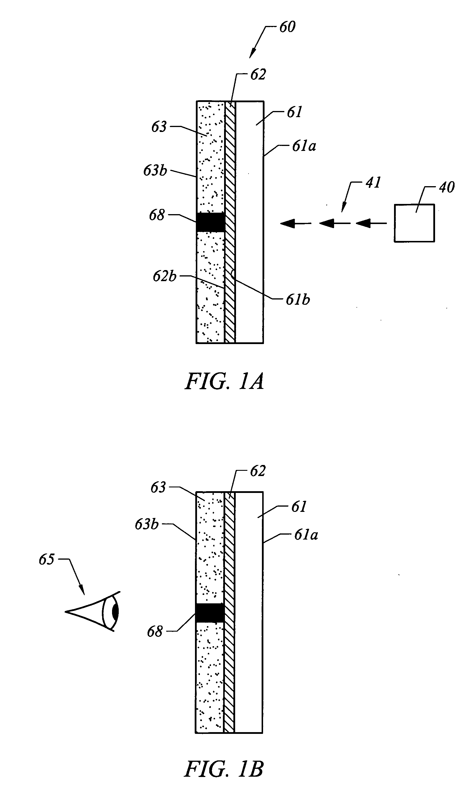Multi-layer, light markable media and method and apparatus for using same