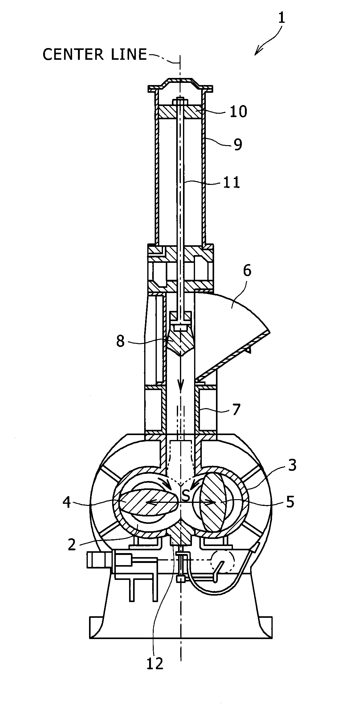 Mixing rotor and internal mixer