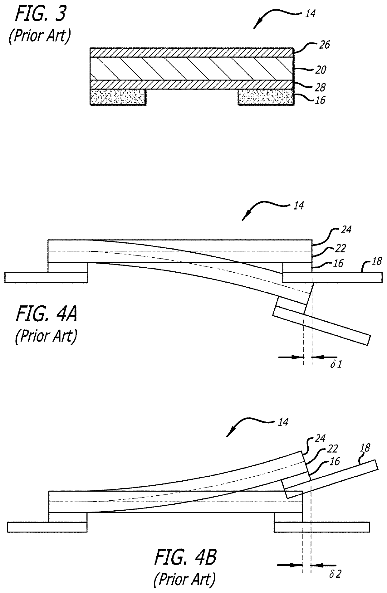 Multi-layer pzt microacuator with active pzt constraining layers for a dsa suspension