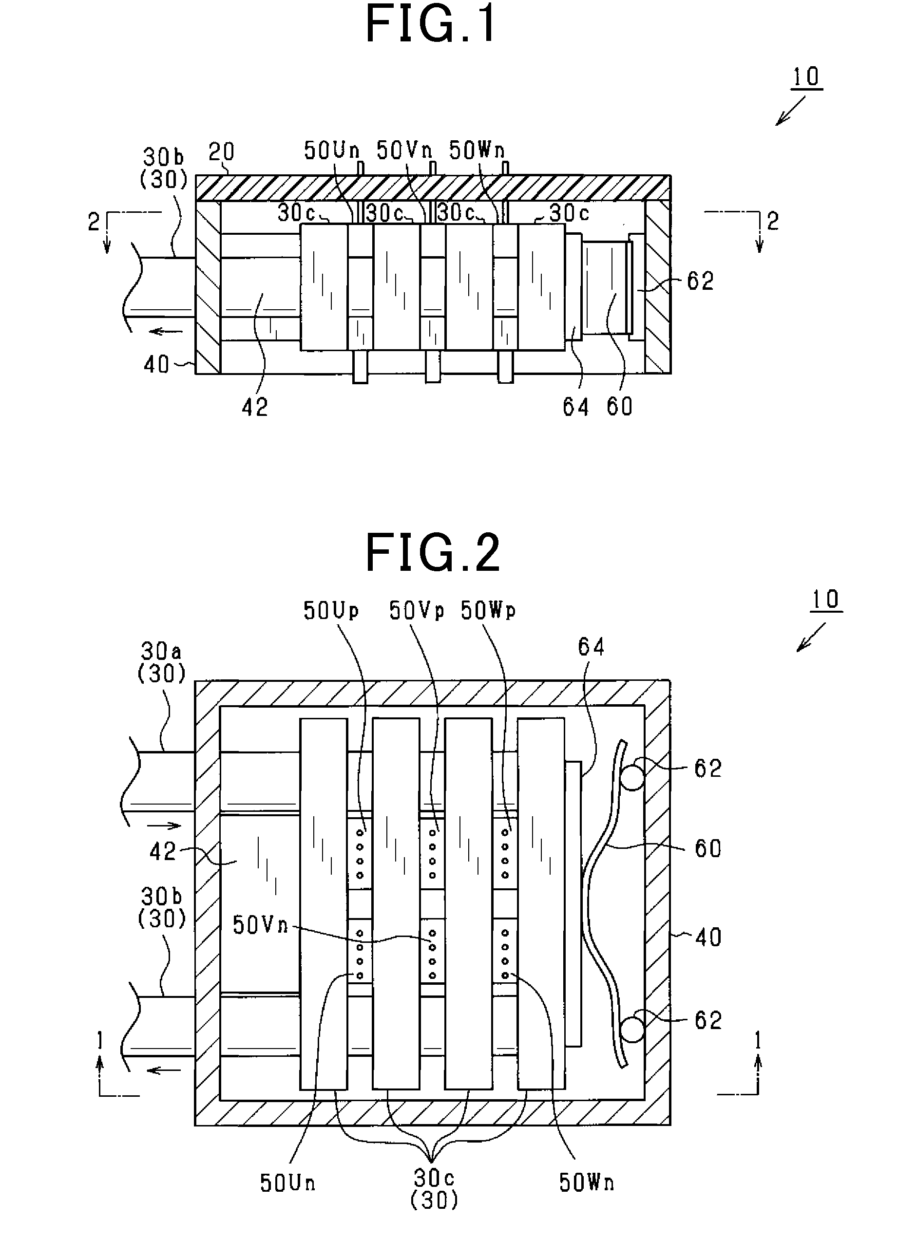 Apparatus for detecting temperature of semiconductor elements for power conversion