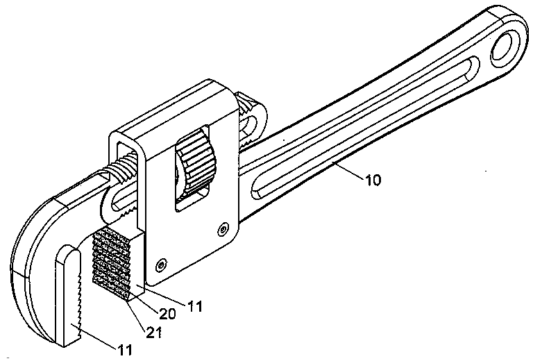 Driving tool with anti-skid structure