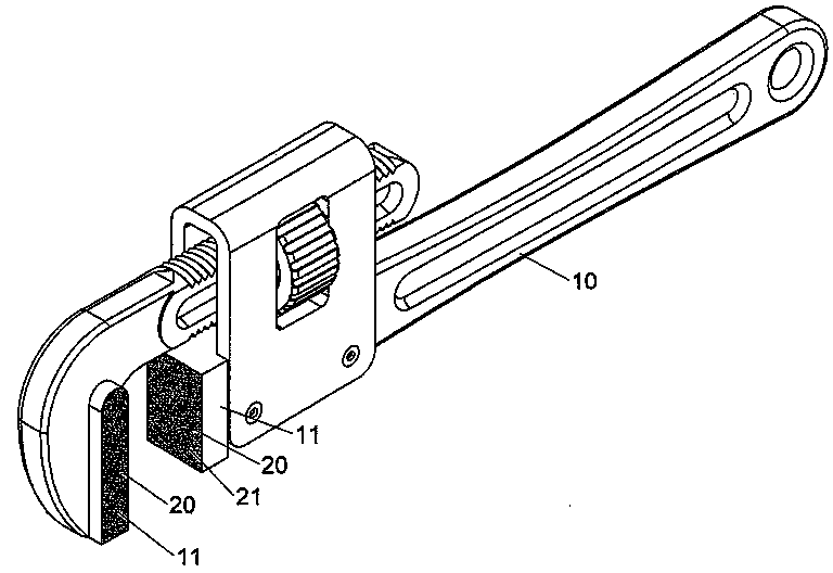 Driving tool with anti-skid structure