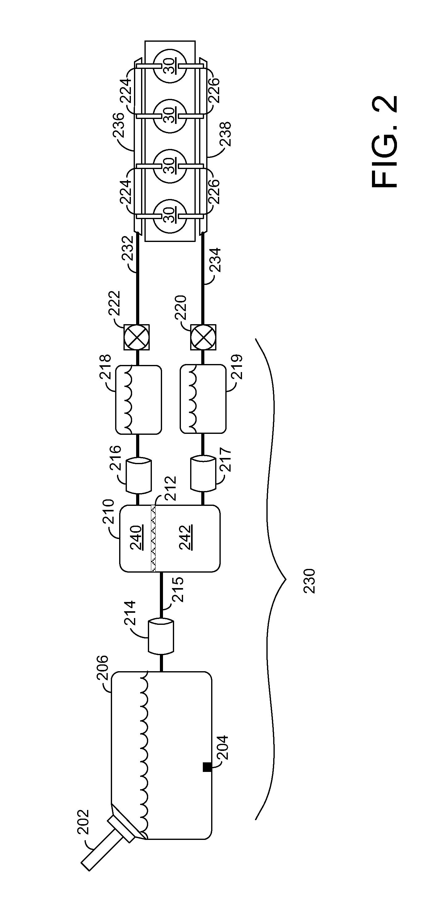 Octane separation system and operating method