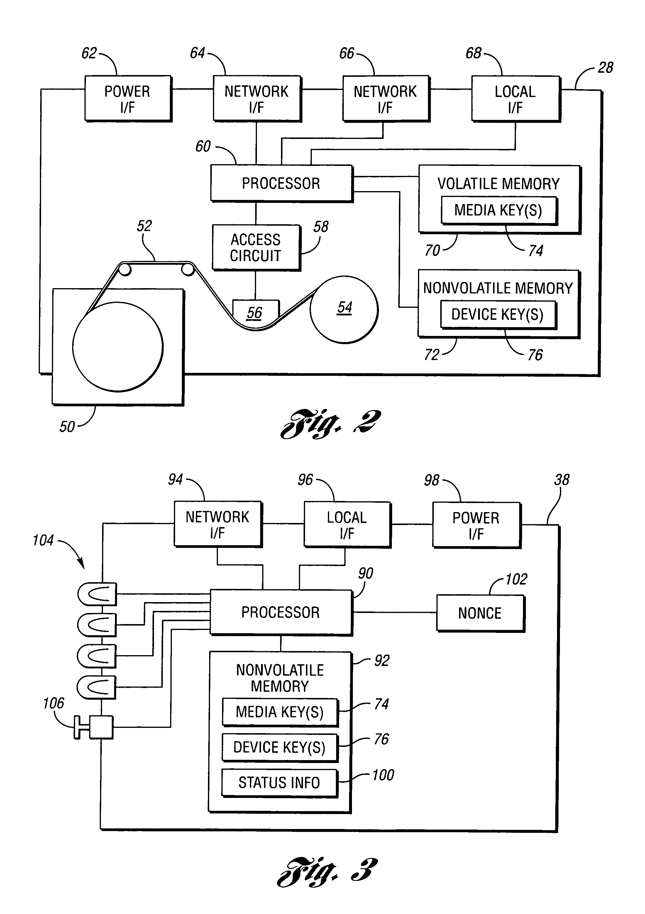 Token-based encryption key secure conveyance