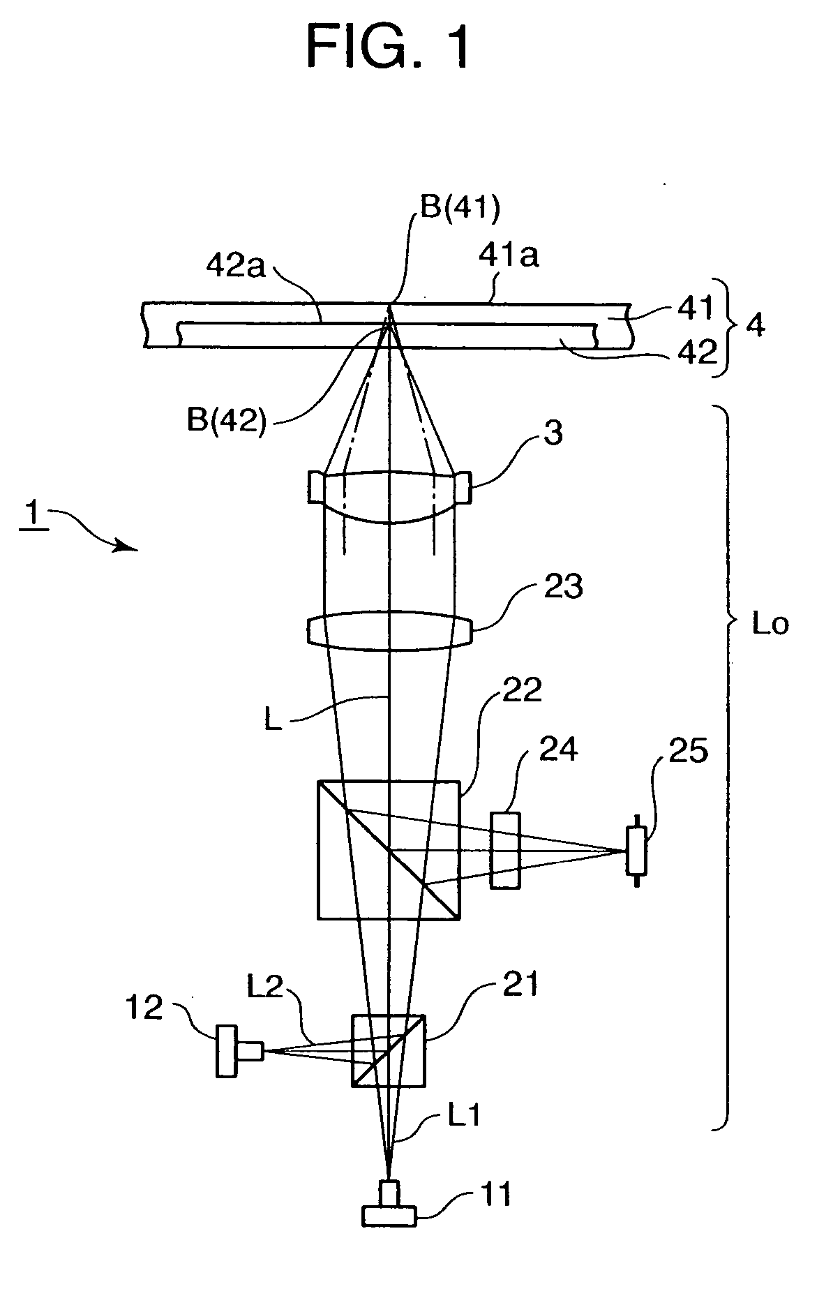 Objective lens and optical head device provided with the same