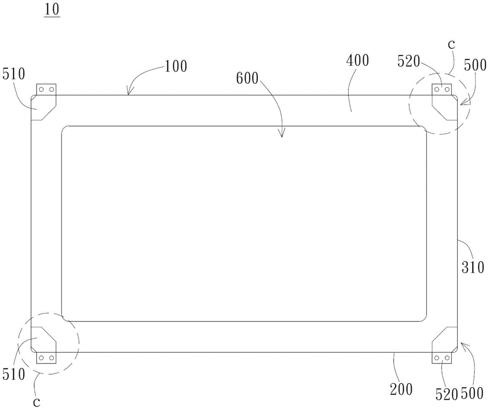Display module support and display module using same display module support