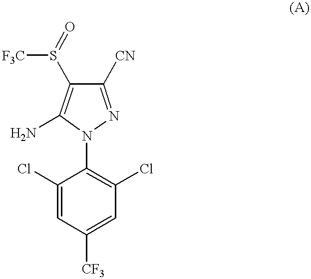 Pesticidal composition comprising enantiomeric form of fipronil