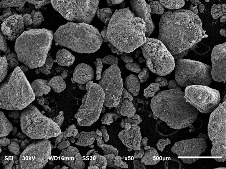 A method for forming pole pieces of aqueous ion batteries based on polytetrafluoroethylene binder