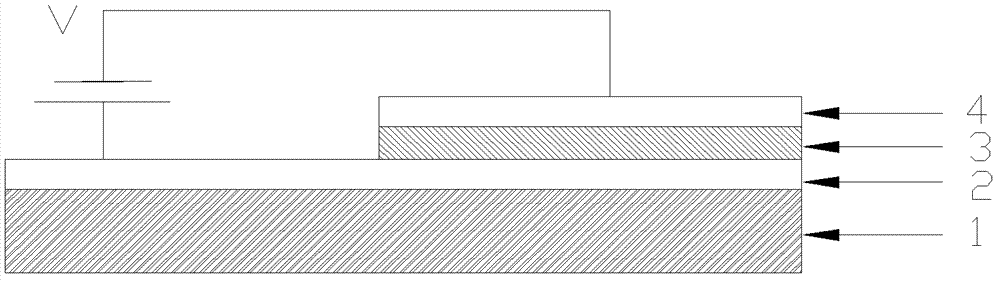 Samarium-doped strontium sulfate luminescent film, preparation method and organic electroluminescent device