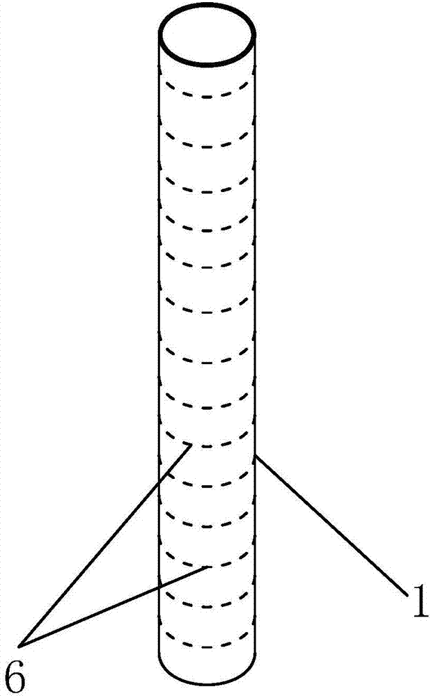 Moxibustion column
